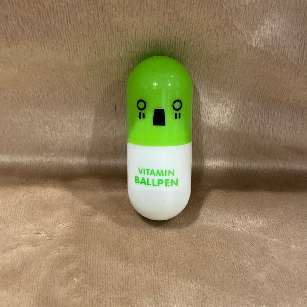 Green vitamin ballpoint pen